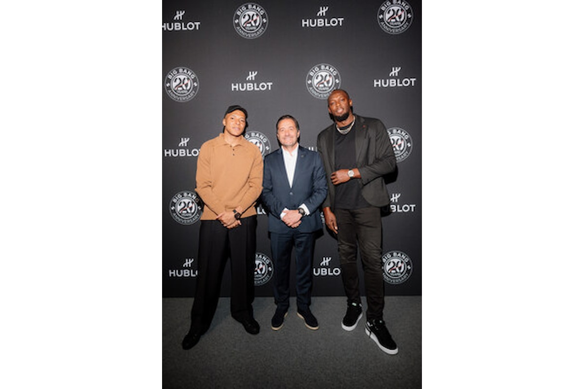BIG BANG NIGHT: KYLIAN MBAPPÉ AND USAIN BOLT JOIN HUBLOT IN THE CELEBRATION OF THE 20 YEARS OF ITS ICONIC MODEL