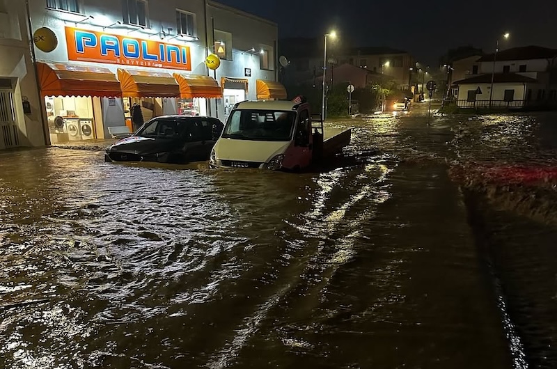 Nubifragio A Portoferraio Sull Isola D Elba Il Video Di Strade