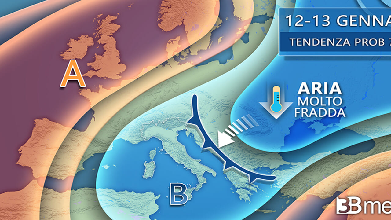 Meteo Irruzione Fredda Dal Weekend Con Piogge Temporali Neve A Bassa