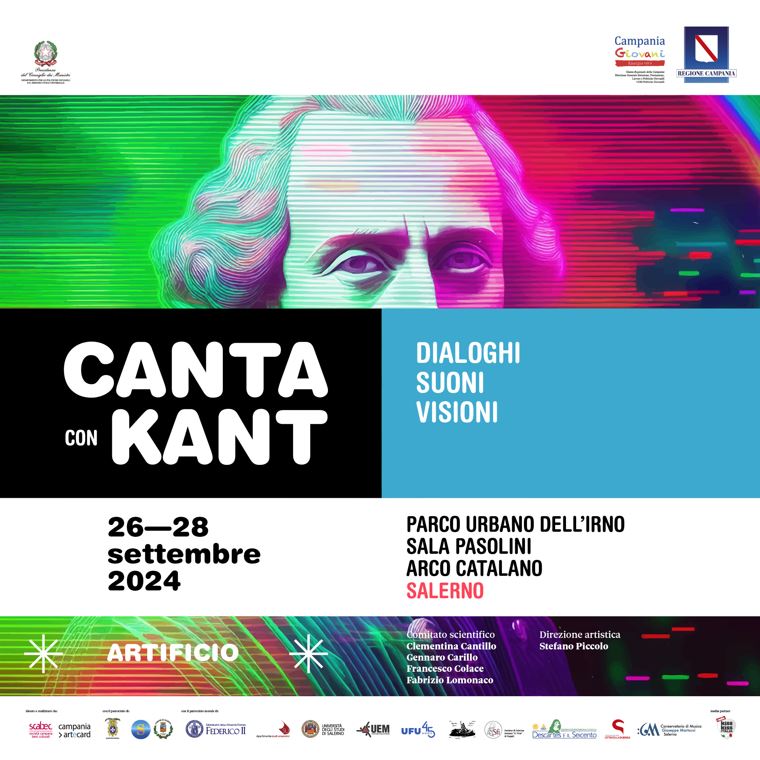 Canta con Kant: il festival di filosofia e musica a Salerno dal 26 al 28 settembre