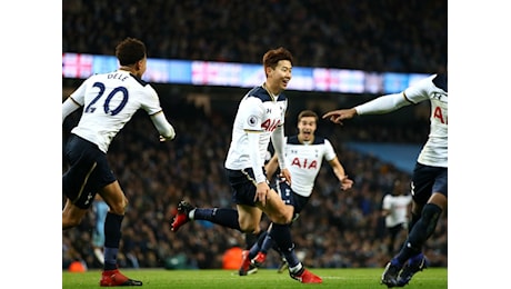 Manchester City-Tottenham 2-2: Disastro Lloris, Son gela l'Etihad in rimonta