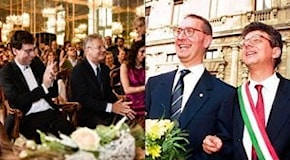 Milano, finalmente sposo il paladino delle nozze gay: 24 anni fa celebrò le prime in piazza