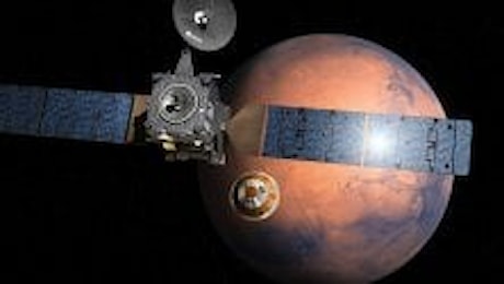 Exomars, il lander Schiaparelli si è separato dalla sonda madre e vola verso Marte