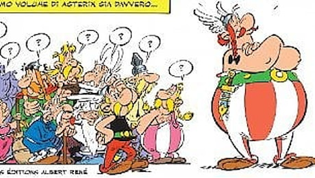 I primi disegni del nuovo Asterix in anteprima su Repubblica.it