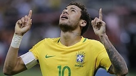 Mondiali, Neymar porta il Brasile già in Russia
