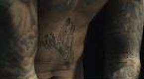 Unicef: i tatuaggi di Beckham per denunciare le violenze sui bambini
