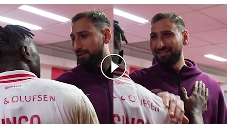 Donnarumma e il chiarimento con Singo dopo lo scontro, ma dovrà stare fermo qualche giorno. Tutto bene, scrive Gigio