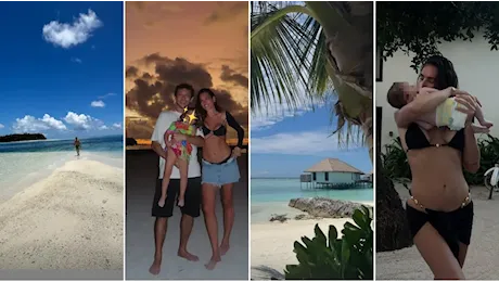 Valentino Rossi e famiglia, cartoline dalle Maldive: le foto più emozionanti dal paradiso tropicale