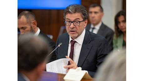 Giorgetti: La manovra? Servono sacrifici da tutti. Troveremo un equilibrio