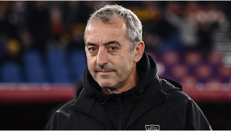 Lecce, Giampaolo: Miglior partita, ma manca concretezza in attacco