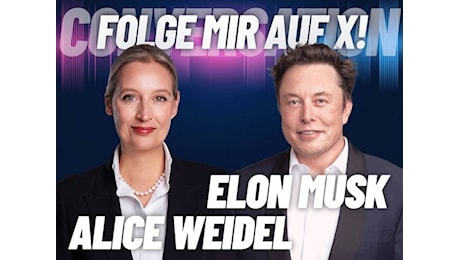 Elon Musk intervista la leader Afd: La Merkel ha rovinato la Germania