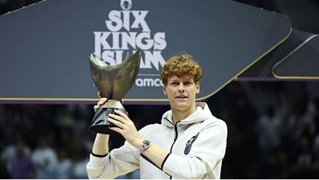 TENNIS, SINNER: SETTIMANA INCREDIBILE A SIX KINGS SLAM