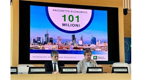 DALLA REGIONE 101 MILIONI IN UN NUOVO PACCHETTO PER LE PMI LOMBARDE