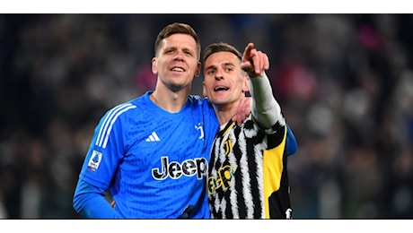 La Juve onora Szczesny: giro di campo allo Stadium per salutare i tifosi