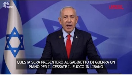 Medioriente, Netanyahu annuncia il suo ok alla tregua in Libano