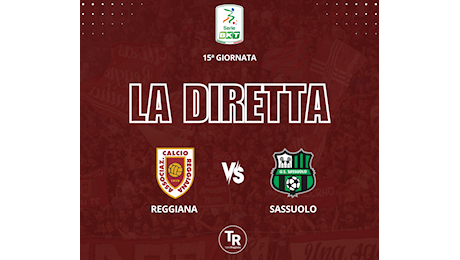 [LIVE] Reggiana-Sassuolo 0-1. Doccia gelata al 45'+1: il colpo di testa di Thorstvedt porta avanti in neroverdi