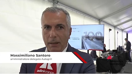 Mobilità, Santoro (Autogrill): “Autogrill è da sempre al fianco delle autostrade e dei viaggiatori”