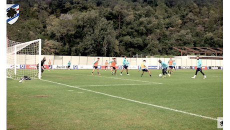 Sampdoria, lavoro sul sintetico per adattarsi al terreno del Menti: la squadra ieri in campo al 3 Campanili, le ultime