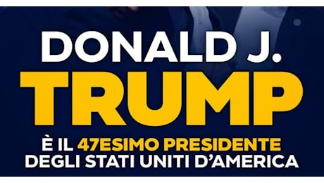 Matteo Salvini esulta per la vittoria di Trump con questa foto: i compagni impazziscono!