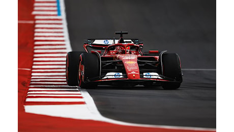 F1 - F1, GP Stati Uniti 2024 Fp1: Ferrari bilanciata vuole lottare per la pole