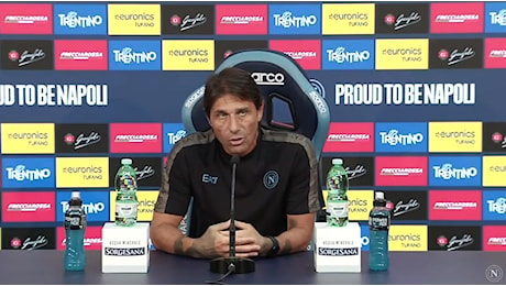 Conte: Lasciamo sognare i tifosi ma il Napoli deve crescere molto