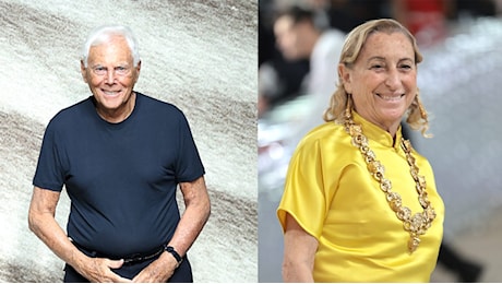 Cosa pensa Giorgio Armani dei colleghi stilisti: Prada vive nel suo mondo, Dolce&Gabbana furbacchioni