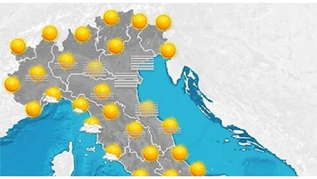 Caldo e sole: è l'anticipo dell'estate di San Martino macchiato solo dalla nebbia (anche a banchi) in Veneto e Fvg. Le previsioni