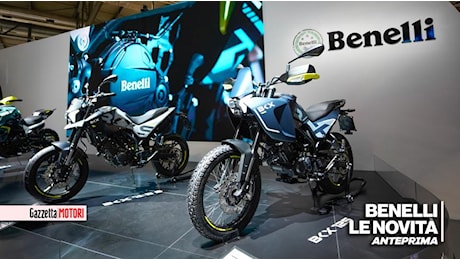 Le novità Benelli a Eicma 2024, dai Bkx 125 al concept Trk 902 Xplorer.