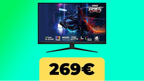 MSI G321Q, il monitor da gaming è in forte sconto per la Festa delle Offerte Prime 2024