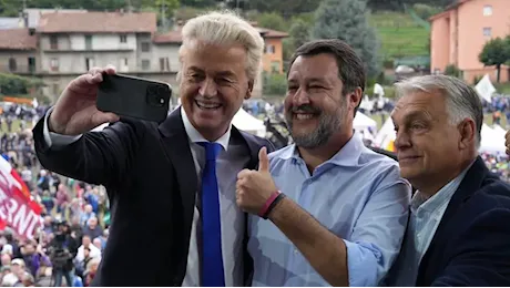 «Salvini è un patriota europeo». Orbán show, ma Pontida fa flop