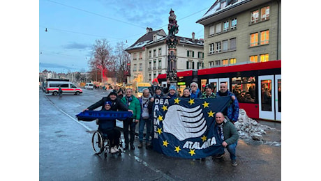 Orsi, orologi e colori nerazzurri: la giornata dei tifosi atalantini a Berna