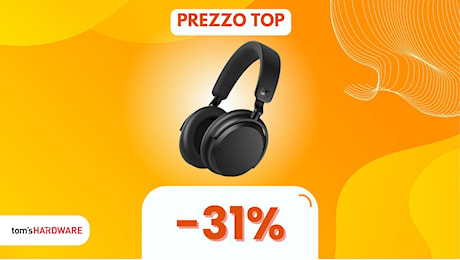 Batteria fino a 50 ore, ANC e comfort: a queste cuffie Bluetooth Sennheiser mancava solo uno SCONTO ASSURDO! (-31%)