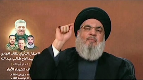 Libano, Nasrallah alza la minaccia e avverte Israele: «Guerra senza limiti»