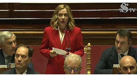 Ue, Meloni al Senato: «Italia modello su migranti». Appello all'unità su Fitto