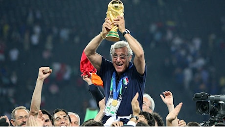 Festa per Lippi con reunion Nazionale che vinse Mondiali