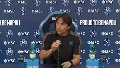 Conte: “Napoli, serve più cattiveria, Raspadori? Non sono stupido, non indebolisco il Napoli”