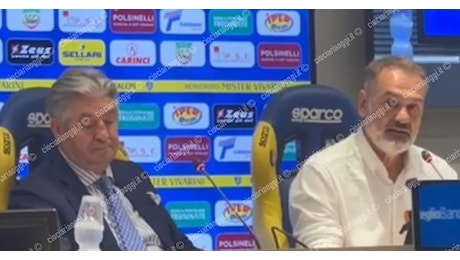 Frosinone Calcio, in corso la conferenza stampa di Guido Angelozzi