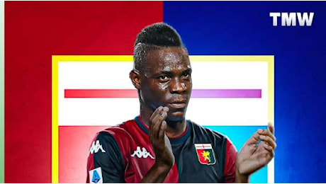 Il Genoa pensa seriamente a Balotelli