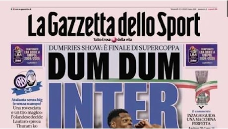 Gazzetta - La sfida Juve-Milan vale di più