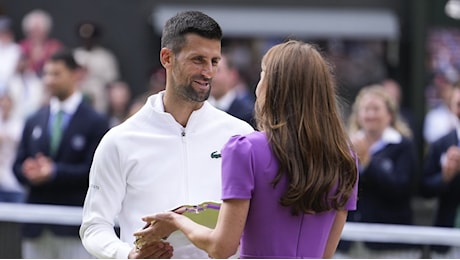 Djokovic emoziona Kate Middleton a Wimbledon: le parole sussurrate commuovono l'Inghilterra