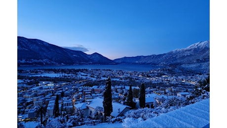 In Ticino una nevicata fra le più precoci