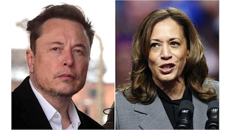 Elon Musk su Kamala Harris: Se vince, Space X non andrà su Marte