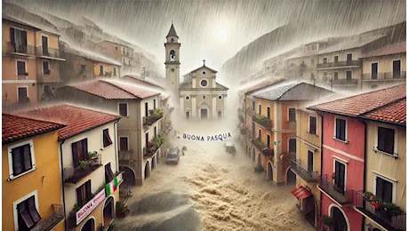 Allerta Meteo, grave escalation del maltempo verso Pasqua e Pasquetta: 10 giorni di piogge torrenziali, ALTO rischio alluvioni