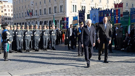 Festa 4 Novembre, Mattarella: “Il pensiero va ai nostri militari schierati in Medio Oriente”