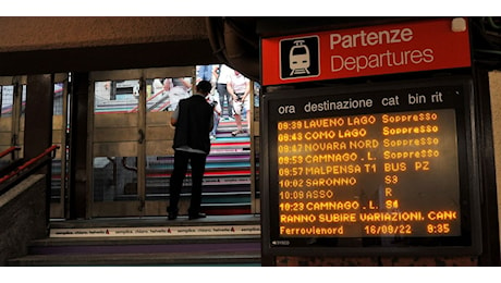 Sciopero, nel venerdì nero si salva solo il treno