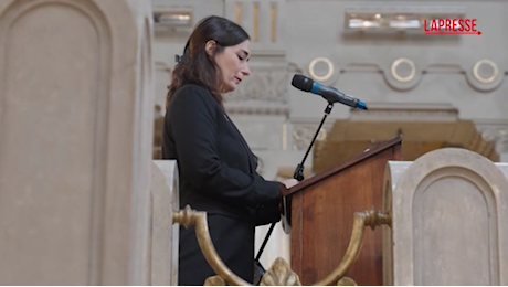 VIDEO 7 Ottobre, Giorgia Meloni partecipa a commemorazione al Tempio Maggiore di Roma