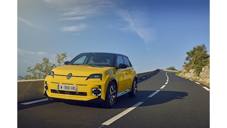 Nuova Renault 5 E-Tech Electric: la city car gustosa da guidare