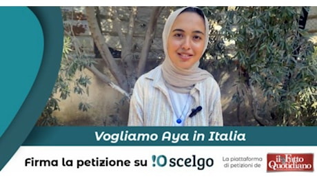 Cecilia Sala è libera, ora portiamo in Italia anche Aya Ashour