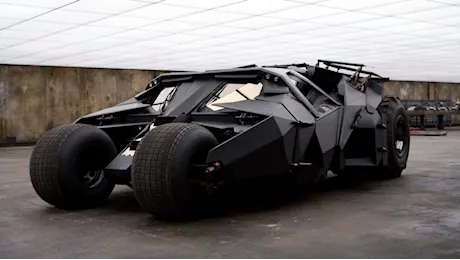 La vera Batmobile è in vendita, ma a che prezzo?Ah, e comunque non si può guidare su strada