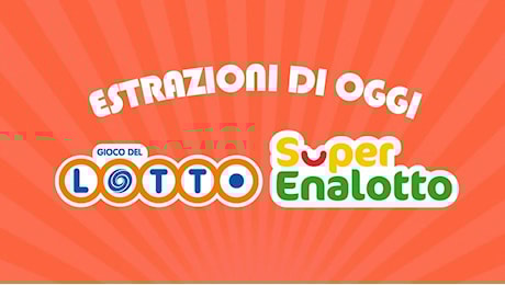 Superenalotto oggi sabato 12 aprile e l’estrazione dei numeri di Lotto e 10eLotto